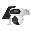 EZVIZ CS-HB90/SP Battery-Powered Outdoor Dual Camera Kit with Solar Panel (2x4 MP, 10400 mAh, IP65)