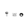 Lanberg 19" Mounting screws set (basket, washer, screw), 10 pcs AK-1304-S