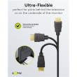 Goobay 80105 Soft HDMI High-Speed Cable with Ethernet Soft 5 m