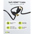 Goobay 80103 Soft HDMI High-Speed Cable with Ethernet Soft 2 m