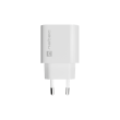 Natec Ribera USB Charger 1X USB-A + 1X USB-C 20W, White