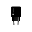 Natec Ribera USB Charger 1X USB-A + 1X USB-C 20W, Black