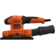 BLACK & DECKER Orbital Sander BEW220-QS 150 W