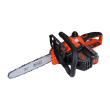 BLACK & DECKER Chainsaw GKC1825L20-QW