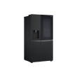 LG GSGV81EPLL Refrigerator, Free-standing, Side by Side, E, Height 1.79 m, Net fridge 416 L, Net freezer 219 L, Black LG