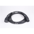 Evaka EV Charging Cable Type 2-Type 2, 22 kW, 32 A, 5 x 6 mm2, 1 x 0.5 mm2, 5 m ITGAM3871 Black