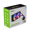 Gamemax CPU Liquid Cooler ICEBURG 240 INFINITY Black