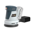 Batavia B.V. 18V Cordless Orbital Sander 125mm; Compact and balanced design for precise sanding