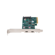 Lanberg PCI-Express X1 Card to 2X USB-C 3.2 GEN 2X1 Low profile PCE-UC3-002