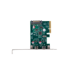 Lanberg PCI-Express X1 Card to 2X USB-C 3.2 GEN 2X1 Low profile PCE-UC3-002