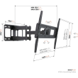 Vogels Wall mount UP 6053 Full-Motion TV Wall Mount L 40-80 "