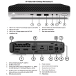 HP Renewed Grade B ProDesk 600 G4 DM Intel Core i3