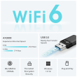 TP-LINK AX3000 Dual Band Wi-Fi 6 Wireless USB Adapter Archer TX50U 2.4 GHz, 5 GHz