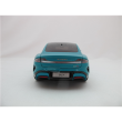 Xiaomi SU7 1:18 Die-cast Model Car Aqua Blue Zinc alloy, ABS, SAN and PVC