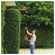 BLACK & DECKER Telescopic hedge trimmer, PH5551-QS, 550 W