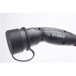 Evaka EV Charging Cable Type 2-Type 2, 22 kW, 32 A, 5 x 6 mm2, 1 x 0.5 mm2, 7 m ITGAM3872 Black