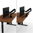 Arozzi Electric Standing Desk Arena Nordico Walnut