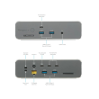 Targus DOCK230EUZ Thunderbolt 5 Triple Video 8K EcoSmart Dock with 140W EPR