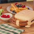 Cecotec Sandwich Maker Rock'nToast Retro One Yellow Retro-style 700 W