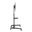 Goobay Floor stand TV Presentation Stand Basic, Size L Height adjustment