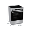 Gorenje GECS6C70XC Cooker Hob type Ceramic