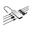 PORT DESIGNS Docking Type C 9 In 1 - 1 X 4K HDMI - Pd 85W - Retail Btoc Only PORT CONNECT