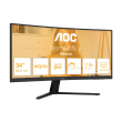 AOC CU34B3E Curved 34" 3440x1440/21:9/300cd/m2/4ms HDMI, DisplayPort, USB, Audio out AOC