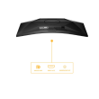 AOC CU34B3E Curved 34" 3440x1440/21:9/300cd/m2/4ms HDMI, DisplayPort, USB, Audio out AOC