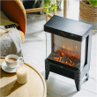 Adler LED electric fireplace with remote control AD 7755 Ceramic Heater