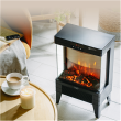 Adler LED electric fireplace with remote control AD 7755 Ceramic Heater