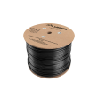 Lanberg Lan Cable Cat.6A SFTP 305M Solid Outdoor CU Black Fluke Passed LCS6-21CU-0305-BK