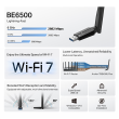 TP-LINK BE6500 Tri-Band Wi-Fi 7 High Gain Wireless USB Adapter Archer TBE400U Plus 2.4 GHz, 5 GHz, 6 GHz