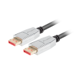 Lanberg DisplayPort M/M Cable 20 PIN V1.4 8K 60HZ CA-DPDP-20CU-0018-BK DisplayPort to DisplayPort