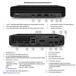 HP Renewed Grade A EliteDesk 805 G6 Desktop Mini AMD Ryzen 5 PRO