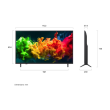 LG QNED 4K evo AI Mini LED TV 50QNED8EB3F 50