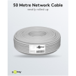 Goobay CAT 6A Network Cable, S/FTP (PiMF), 50 m 96093