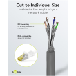 Goobay CAT 6A Network Cable, S/FTP (PiMF), 50 m 96093