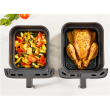 TEFAL Double Basket Airfryer EY7528E0 Easy Fry Crispy Stack Power 2700 W