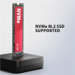 AXAGON USB-C 10Gbps docking station for M.2 NVMe SSD ADSA-M2C11L