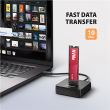 AXAGON USB-C 10Gbps docking station for M.2 NVMe SSD ADSA-M2C11L