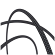 Fixed Braided Cable USB-C/USB-C, 2m, USB4 gen2 20Gbps, 4K 60Hz, 240W FIXDBP-CC2-GR