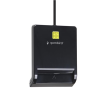 Gembird USB smart card reader, Black FD2-SCR