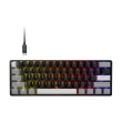 CORSAIR CLIPPER PRO MINI 60 Hall Effect Gaming Keyboard, Backlit RGB LED, CORSAIR MGX Core, Black PBT DS Keycaps Corsair