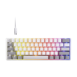 CORSAIR CLIPPER PRO MINI 60 Hall Effect Gaming Keyboard, Backlit RGB LED, CORSAIR MGX Core, White , PBT DS Keycaps