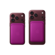 APPLE iPhone FineWoven Wallet with MagSafe - Magenta Apple