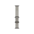 APPLE 49mm Translucent Grey Ocean Band - Black Titanium Finish Apple