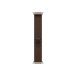 APPLE 49mm Dark Umber Trail Loop - M/L - Natural Titanium Finish Apple