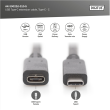 Digitus USB Type-C extension cable, Type-C - C AK-300210-015-S