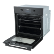 Midea MBO65M80M1-BK Oven, Built-in, Electric, Width 59.5 cm, Touch Display, Black Midea