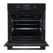 Midea MBO65M80M1-BK Oven, Built-in, Electric, Width 59.5 cm, Touch Display, Black Midea